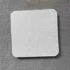 Cargador inalámbrico cuadrado de escritorio biodegradable de venta caliente transfronteriza material de paja ultra-delgado carga rápida 10W cargador inalámbrico