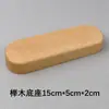 Adornos para el Salpicadero del Coche Hechos a Mano DIY Consola Central Nogal Madera Maciza Figuras Bases Aromaterapia Regalos para Coche Nuevo