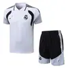 2627 Polo con Shorts Real Madrid Adulto Flamengo Uniforme de Fútbol Set Miami Adulto Uniforme de Fútbol Set