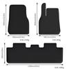 Alfombrilla de silicona para coche protección ambiental impermeable 5 plazas 7 plazas alfombrilla de pie alfombrilla de maletero para Tesla modelo Y Especial