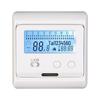 Painel de controle de temperatura de aquecimento elétrico, termostato de aquecimento de piso, interruptor LCD termostático inteligente, controle de temperatura não programável