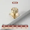 Manija de puerta de armario minimalista estilo francés, manija larga de gabinete de lujo ligero, manija pulida de aleación de zinc plateada de un solo agujero