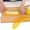 Gadgets de Cocina al Por Mayor de Entrega Inmediata Cortador de Plátano Artefacto para Cortar Plátano Cuchillo para Fruta Corte de Plátano