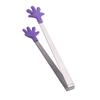 Fabricantes clip de silicona para niños clip corto de acero inoxidable antideslizante para hielo mini clip para alimentos clip para azúcar clip para alimentos para horno