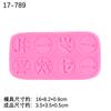 Nuevo estilo chino tridimensional calado un año de edad un año de edad un año de edad una vez feliz pastel de fondant chocolate molde de silicona decorativo
