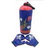 Saco de arena colgante interior para niños, traje de boxeo interactivo padre-hijo, juguete, bolsa de arena con cinta colgante, guante de boxeo