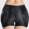 Bragas Fengcrotch para mujer, entrepierna falsa ancha, entrepierna engrosada, nalgas no voluminosas, ángulo plano, almohadilla fija de esponja para cadera, elevación de cadera, nalgas falsas