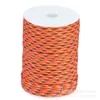 Paquete de 100m Paracord de 7 Hilos para Exteriores 4mm Hilo para Tejer Pulseras de Paracord Entusiastas Militares Paracord de Supervivencia de 7 Hilos