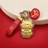 Coleção Ano Novo da Ovelha Dourada: Chaveiro Ovelha Dourada, Promoção de Aniversário da Loja, Pingente Dourado, Presente de Ano Novo, Atacado