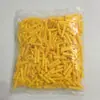 Tubo de Expansión de Plástico de Nylon con Forma de Pez Amarillo Pequeño Clavo de Expansión Tornillo de Expansión Tubo de Expansión Tapón de Expansión Tapón de Goma 6mm 8mm 10mm