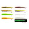 Isca Artificial Flutuante Verme Macio Rosca Inversa Agulha Cauda Dança Leve Material Tpr Mais Sal Multi-Seção Espiral Cauda Reta Pesca Selvagem em Poço Preto