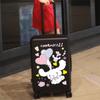 Maleta de Dibujos Animados Yugui Dog para Mujer Maleta Trolley para Estudiante de Alto Valor para Hombre Maleta Duradera Ligera con Contraseña Estuche de Cuero