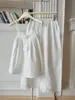 Pijama de Alcinha com Design Estilo Palácio Francês para Mulheres, Novo Estilo de Verão, Conjunto Confortável de Roupa de Casa Tamanho Grande Que Pode Ser Usado Fora
