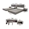 Combinação de armário de TV e armário de malas para hotéis e pousadas, mesa especial para hotéis e B&Bs, conjunto completo de mesas compridas de quarto para quartos padrão
