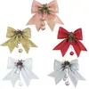 Musgo Piña de Navidad Lazo Grande Decoración Adorno Colgante para Árbol de Navidad DIY Accesorios para Montaje de Escenas Colgante