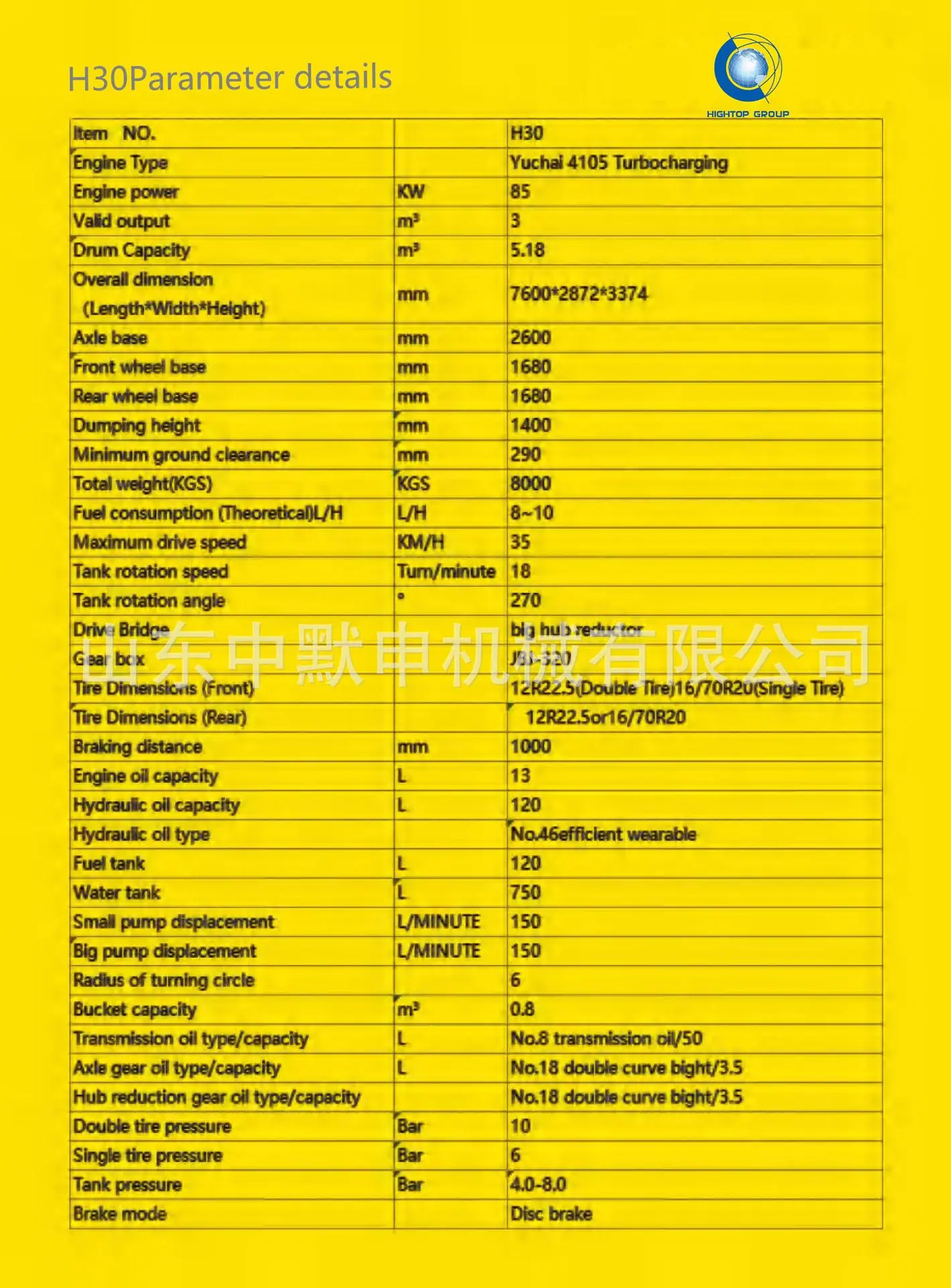 self loading concrete mixer(H1