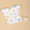 Distribución y Distribución de Paños de Lavar para Bebés de Gasa de Seis Capas de Algodón Puro, Baberos Faciales para Niños, Toallas de Saliva de Algodón Anti-Manchas