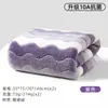 Toalla de baño de forro polar coral con patrón ondulado antibacterial de 10 A, toalla absorbente para uso doméstico, toalla de playa, personalizable con un logo