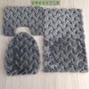 Alfombrillas de Piso Imitación Piel de Conejo, Alfombrillas de Baño Felpudas Absorbentes Antideslizantes, Felpudos de Baño para Pies, Fabricantes Mayoristas del Hogar