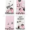 Venda Quente na Amazon Toalha de Cozinha Fantasma Abóbora de Halloween Toalha de Prato Estilo Fazenda Sazonal Toalha de Prato de Cozinha