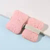 Bolsa para Jabón con Agujeros Aleatorios Bola de Baño de Algodón Flor de Baño Ultra Suave Limpiador de Espalda para Niños Esponja Espumosa Bolsa para Jabón