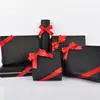 Poliéster con Lazo de Doble Oreja Empaque de Caja de Regalo Nudo Cinta Hecha a Mano Lazo de Doble Capa Acabado Elástico Cuerda Elástica