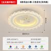 Luminária Ventilador Sem Hélices Lâmina de Ventilador Invisível Silencioso Proteção para os Olhos Lâmpada de Teto para Quarto Moderna Simples Luz de Luxo Minimalista Ventilador de Quarto