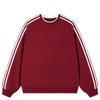 Sudadera Enpu para Hombre, Nueva Temporada Primavera y Otoño, Sudadera Pesada de Cuello Redondo, Color Sólido, Sencilla, Holgada, Moderna, Top Versátil, Marca de Moda