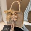 Bolsa Estilo Coreano Ins para Mulheres 2026 Nova Moda Bolsa Lancheira Bento para Mulheres Bolsa de Ombro Tote Estilo Mori Artístico