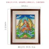 Pintura Decorativa Moderna "Thangka Grande Nascido de Lótus" Interior Doméstico Nepal Pintado à Mão "Mestre do Lótus" Pintura de Porta-Retrato