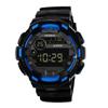 Suministro Directo de Fábrica de Reloj Electrónico Táctico Completamente Negro, Resistente al Agua, Luminoso, Fecha, Día de la Semana, Función de Alarma, Reloj Deportivo