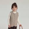 Chaleco para Niños Momojia 2024 Otoño e Invierno Nuevo Estilo Algodón para Niñas Cálido a la Moda Chaleco para Niños Cómodo