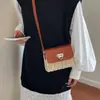 Bolsa Cuadrada Pequeña de Alta Gama 2026, Bolso Cruzado, Bolso Tejido de Hombro, Bolso de Playa para Vacaciones, Bolso de Paja Versátil para Mujer
