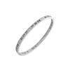 Nuevo brazalete simple de estilo coreano de moda transfronterizo marca t número romano acero de titanio popular ins joyería de mujer moderna al por mayor