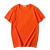 Camiseta de Color Puro Talla Europea y Americana Logotipo Impreso Personalizado Talla Grande Cuello Redondo Manga Corta t Al Por Mayor Camiseta Publicitaria Ropa de Trabajo Bordado DIY