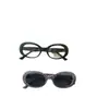 Novos óculos de sol infantis com armação oval da moda, óculos de sol para bebês estilo moda coreana, óculos para meninos e meninas mesmo estilo foto