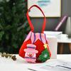 Bolsa de mão criativa de Natal Jingchen boneca tridimensional bolsa de doces múltiplas bolsas de Maçã bolsa com cordão bolsa de presente decorativa