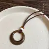 Nuevo Collar Largo de Plumas Estilo Zen Chino para Mujer, Cadena de Suéter Apilada Estilo Étnico Retro, Nuevos Accesorios Bohemios