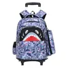 Selna 2025 Nueva Tiburón Grado 4-6 Mochila Escolar Linda Caricatura Mochila para Estudiante de Primaria Mochila Escolar Infantil Estampada