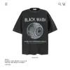 Camiseta de Manga Curta Unissex de Algodão Puro Pesado 250g, Marca Americana Retrô Tendência, Anti-Pilling, Estonada, Verão, Modelagem Solta, Atacado Transfronteiriço