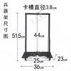 Dezoito tipos de suportes de armas, suporte vertical para faca Guan Gong, suporte vertical, suporte de faca de chão, suporte para lança longa, suporte para faca Qinglong Yanyue
