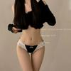 Ropa Interior de Encaje para Niña Estilo Japonés para Mujer 2024 Nuevo Estilo Dulce Puro Sexy Calzones de Cintura Baja
