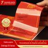 Papel de cobre autoadesivo rótulo logotipo personalizado alimentos e medicamentos etiqueta marca comercial transparente dourado etiqueta impressão personalizada