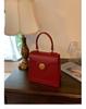 Bolso Bandolera Rojo Bolso de Boda Bolso de Novia para Mujer 2025 Nuevo de Moda Se Puede Usar en la Vida Diaria Moda de Alta Gama Bolso Cuadrado Pequeño