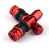 Piezas de neumáticos de coche, válvula de aleación de aluminio TR43E, boquilla de vacío para coche con personalidad modificada
