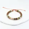 Pulsera apilable multicolor de estilo europeo y americano de 7 mm para otoño e invierno con un toque de tela de terciopelo dorado, estilo redondo grueso, producto terminado