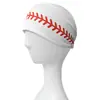 Diadema Deportiva Popular Europea y Americana Diadema de Béisbol Estampada con Borde Ancho Antiperspirante Diadema de Fútbol Diadema Elástica para Correr Softball