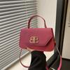 Bolso de Mano de Lujo de Nicho para Mujer Textura PU Bolso de Hombro Trendy Versátil Bolso Cruzado Moda Casual Bolso de Mujer Venta al Mayoreo