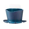 Venta caliente estante de almacenamiento portadental sin perforaciones para colgar en la pared del baño estante para cepillo de dientes estante para cepillo de lavado de cara venta directa de fábrica