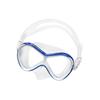 Gafas de Snorkel para Niños Superficie Lente Única Vidrio Templado Silicona Líquida Máscara de Natación Montura Grande Bolsa Gafas de Nariz